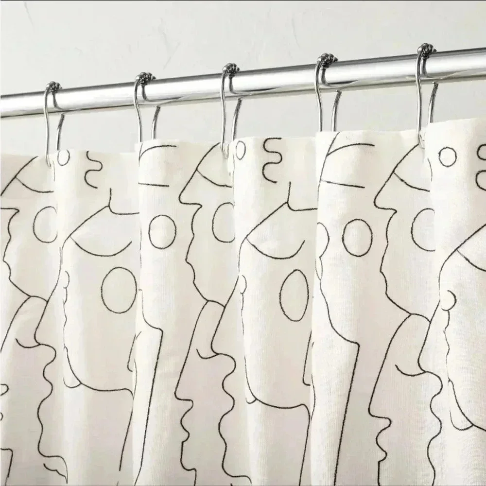 NWT‎ In This Together Shower Curtain White - Opalhouse designed with Jung…